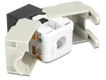 DELOCK Keystone RJ45 Cat6 Buchse 8P8C schwarz ungeschirmt