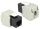 DELOCK Keystone RJ45 Cat6 Buchse 8P8C schwarz ungeschirmt