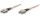 Intellinet Glasfaser LWL-Anschlusskabel, Duplex, Multimode, SC/SC, 62,5/125 µm, OM1, 1 m, orange