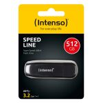 Intenso Speed Line USB-Stick 512 GB USB Typ-A 3.2 Gen 1 (3.1 Gen 1) Schwarz