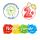 Staedtler 8814 D Abwaschbare Fingerfarbe Blau, Grün, Rot, Gelb