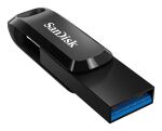 SanDisk Ultra Dual Drive Go USB-Stick 64 GB USB Type-A / USB Type-C 3.2 Gen 1 (3.1 Gen 1) Schwarz