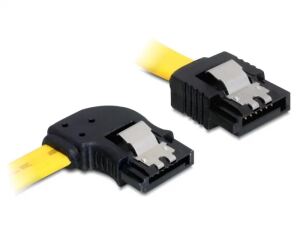 DeLOCK 0.3m SATA M/M SATA-Kabel 0,3 m Gelb