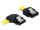 DeLOCK 0.3m SATA M/M SATA-Kabel 0,3 m Gelb