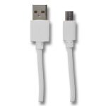 2GO 795202 USB Kabel 1 m USB B Micro-USB B Weiß