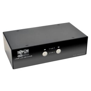 Tripp Lite B004-DPUA2-K Tastatur/Video/Maus (KVM)-Switch Schwarz