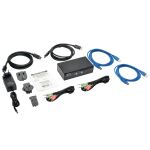 Tripp Lite B004-DPUA2-K Tastatur/Video/Maus (KVM)-Switch Schwarz