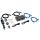 Tripp Lite B004-DPUA2-K Tastatur/Video/Maus (KVM)-Switch Schwarz