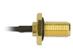 DELOCK HF Kabel I-PEX -> SMA St/Bu 0.10m zum Einbau