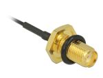 DELOCK HF Kabel I-PEX -> SMA St/Bu 0.10m zum Einbau
