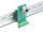 DeLOCK M12 Übergabemodul Adapter 8 Pin A-kodiert Buchse zu 9 Pin Terminalblock für Hutschiene