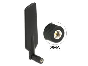 DELOCK LTE-Antenne SMA 3,0dBi, GSM/UMTS drehbar schwarz