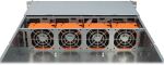 Inter-Tech IPC 2U-2408 Rack Schwarz, Edelstahl