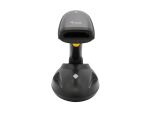 Equip Drahtloser 2D-Barcodescanner, Weite Entfernung, mit Ständer