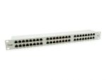 Equip 48-Port Cat.6 Geschirmtes Patch Panel, Hellgrau