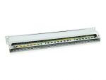 Equip 48-Port Cat.6 Geschirmtes Patch Panel, Hellgrau