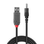 Lindy 70266 Stromkabel Schwarz 1,5 m USB A