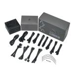 Azza Platinium Netzteil 1000 W 20+4 pin ATX ATX Schwarz