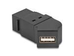DELOCK USB 2.0 Typ A Einbaubuchse /Typ A Bu 45°gewinkelt