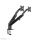 Neomounts DS70-810BL2 Monitorarm 17-32" - Gasfeder - platzsparend - 180°-Stopp