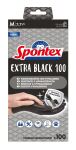 Spontex Einmalhandschuhe Extra Black 100 aus Vinyl Gr. M
