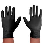 Spontex Einmalhandschuhe Extra Black 100 aus Vinyl Gr. M