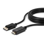 Lindy 36922 Videokabel-Adapter 2 m DisplayPort HDMI Typ A (Standard) Schwarz