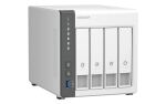 QNAP TS-433 NAS Tower ARM Cortex-A55 4 GB 0 TB QNAP QTS Weiß
