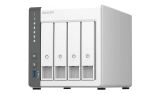 QNAP TS-433 NAS Tower ARM Cortex-A55 4 GB 0 TB QNAP QTS Weiß
