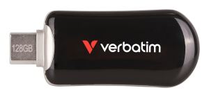 Verbatim 30225 USB-Stick 128 GB USB Typ-C 3.2 Gen 1 (3.1 Gen 1) Schwarz