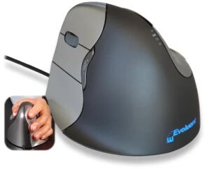 Evoluent VM4L Maus Büro Linkshändig USB Typ-A Optisch