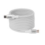 CLUB3D CLUB 3D USB-C Magnetic-Coil Cable White USB Kabel 2 m USB C 0,48 Gbit/s 240 W Weiß