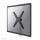 Neomounts FL40-430BL14 TV-Stangenhalterung 32-55" - Durchm. 28-50 mm