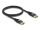 DELOCK DisplayPort Kabel 8K 60Hz 1m schwarz Metall