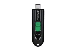 Transcend JetFlash 790 C USB-Stick 512 GB USB Typ-C 3.2 Gen 1 (3.1 Gen 1) Schwarz, Grün