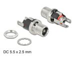 DeLOCK Steckverbinder DC 5,5 x 2,5 x 12,0 mm Buchse zum...