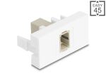DELOCK Easy 45 Modul SC Simplex Bu zu SC Simplex Bu beige/we
