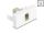 DELOCK Easy 45 Modul SC Simplex Bu zu SC Simplex Bu beige/we