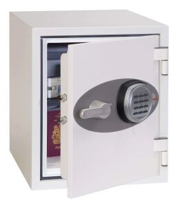 Phoenix Safe Co. Titan FS1282E Bodensicher 25 l Stahl Weiß