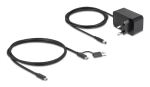 DeLOCK 64326 Schnittstellen-Hub USB 3.2 Gen 2 (3.1 Gen 2) Type-C 10000 Mbit/s Schwarz
