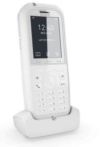 Snom M90 DECT-Telefon-Mobilteil Anrufer-Identifikation Weiß