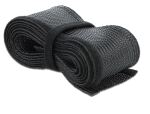 DELOCK Geflechtschlauch mit Klettverschluss 2mx19mm schwarz