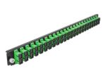 DELOCK 19" LWL Spleißbox Frontblende 24 Port...