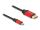 DeLOCK USB Type-C zu DisplayPort Kabel (DP Alt Mode) 8K 30 Hz mit HDR Funktion 2 m rot