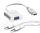 Inca IHTVJ-7 Videokabel-Adapter 0,2 m Weiß