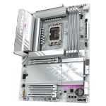 GIGABYTE B860 AORUS ELITE WIFI7 ICE Mainboard - Intel Core Ultra CPUs, 14+1+2+1 Phasen VRM, bis zu 9200MHz DDR5, 1xPCIe 5.0 + 2xPCIe 4.0 M.2, 2,5 GbE LAN, WIFI 7, USB 4