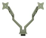 Arozzi AZ-ALZARE-NEO-DUO-FST Flachbildschirm-Tischhalterung 81,3 cm (32") Tisch/Bank Grün
