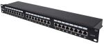 Intellinet 24-Port Cat6a Patchpanel, geschirmt, FTP, 1...