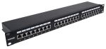 Intellinet 24-Port Cat6a Patchpanel, geschirmt, FTP, 1...
