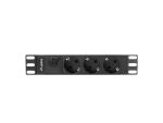 Lanberg PDU-03F-0200-IEC-BK Stromverteilereinheit (PDU) 1U